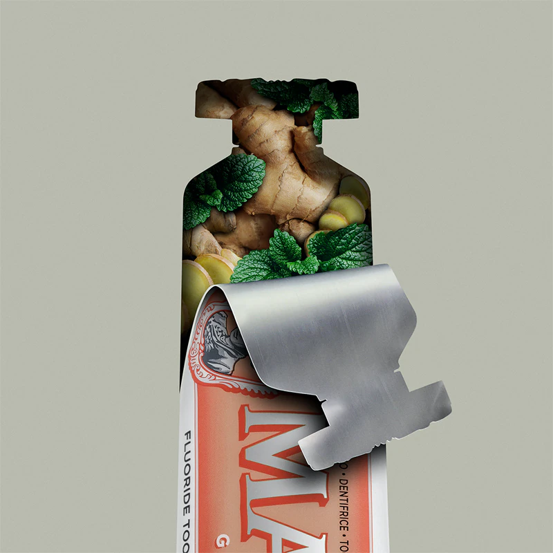 Marvis Tandpasta Ginger Mint | 6 x 85 ml