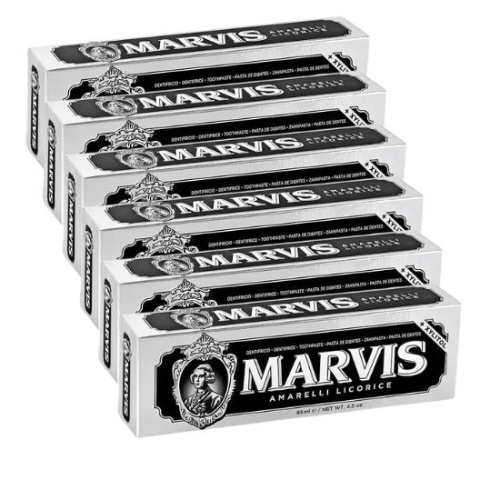 Marvis Tandpasta Amarelli Licorice | 6 x 85 ml