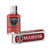 Marvis Cinnamon Mint Voordeelverpakking | Mondwater 120 ml + Tandpasta 85 ml
