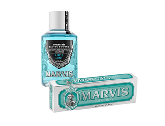 Marvis Anise Mint Voordeelverpakking | Mondwater 120 ml + Tandpasta 85 ml