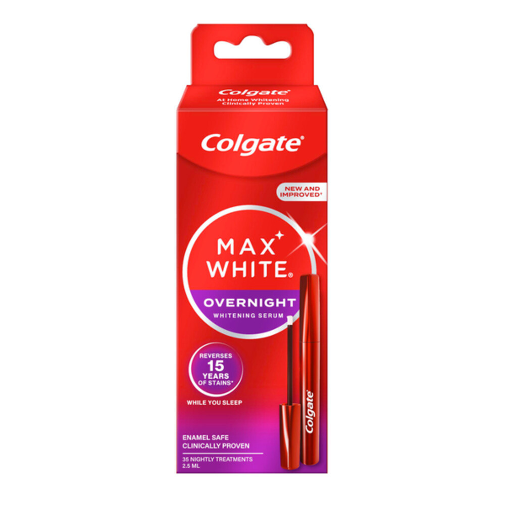 Colgate Max White Overnight Whitening Serum