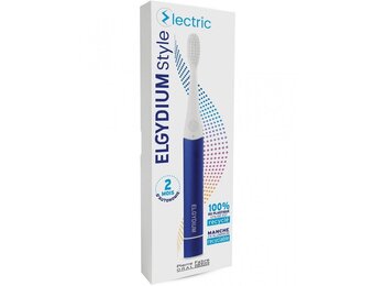 Elgydium Style Electric Sonische Tandenborstel op batterij | Blauw