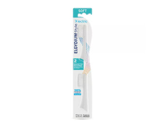 Elgydium Style Electric Opzetborstels | 2 stuks | Soft
