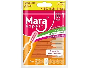 Mara Expert ID Brush Ragers | ISO 1 | Oranje | 14 stuks