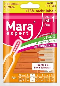 Mara Expert ID Brush Ragers | ISO 1 | Oranje | 14 stuks
