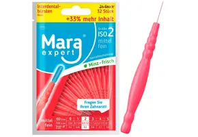 Mara Expert ID Brush Basic Ragers | ISO 2 | Rood | 32 stuks