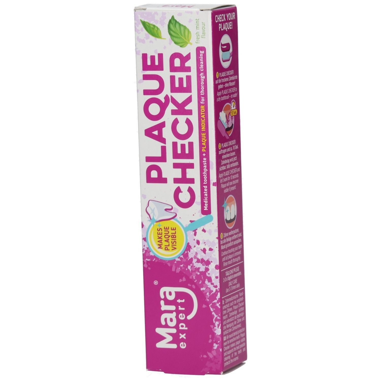 Mara Expert Plaque Checker Tandpasta | Met Plaque-Indicator | 75 ml