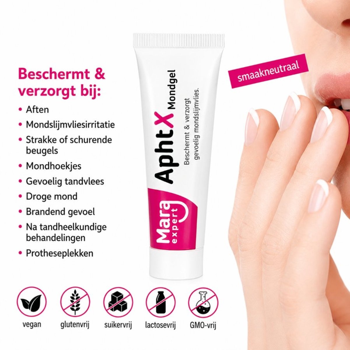 Mara Expert AphtX Mondgel | Voor Aften & Mondirritaties | 15 ml