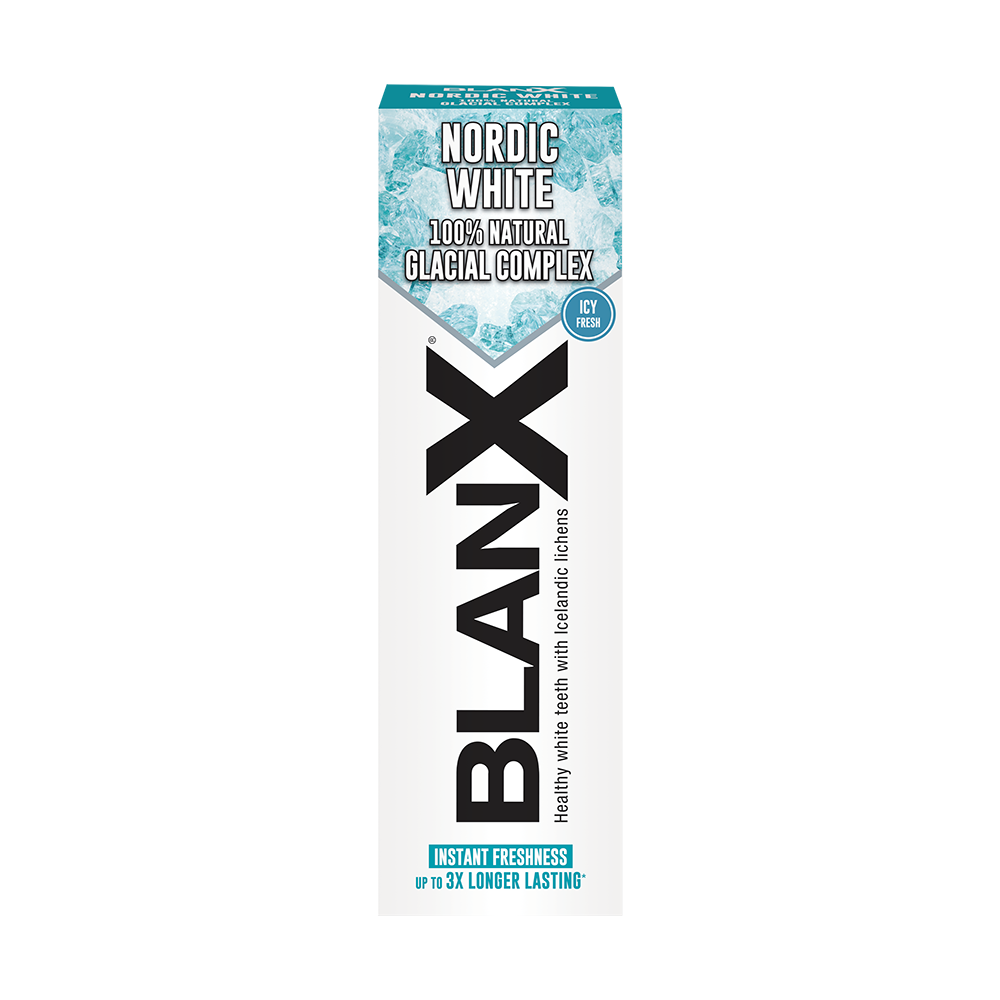BlanX Nordic White Tandpasta | 75 ml | Whitening met Noordse Mineralen