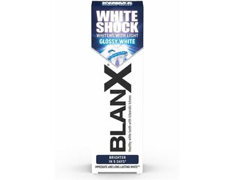 BlanX White Shock Glossy White Tandpasta | 75 ml | Intensieve Whitening