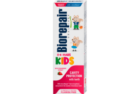 Biorepair Kids Tandpasta | 50 ml | Aardbei & Melktanden 0-6 jaar