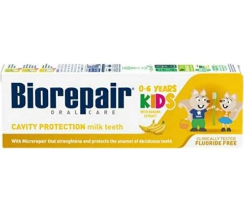 Biorepair Kids Tandpasta | 50 ml | Banaan & Melktanden 0-6 Jaar