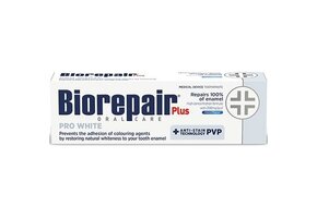 Biorepair Plus Pro White Tandpasta | 75 ml | Whitening & Tandsteenbescherming