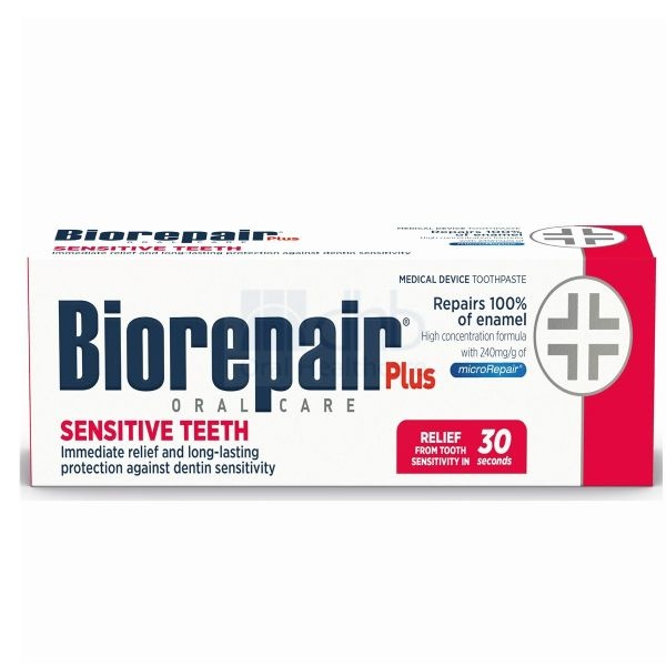 Biorepair Plus Sensitive Teeth Tandpasta | 75 ml | Gevoelige Tanden