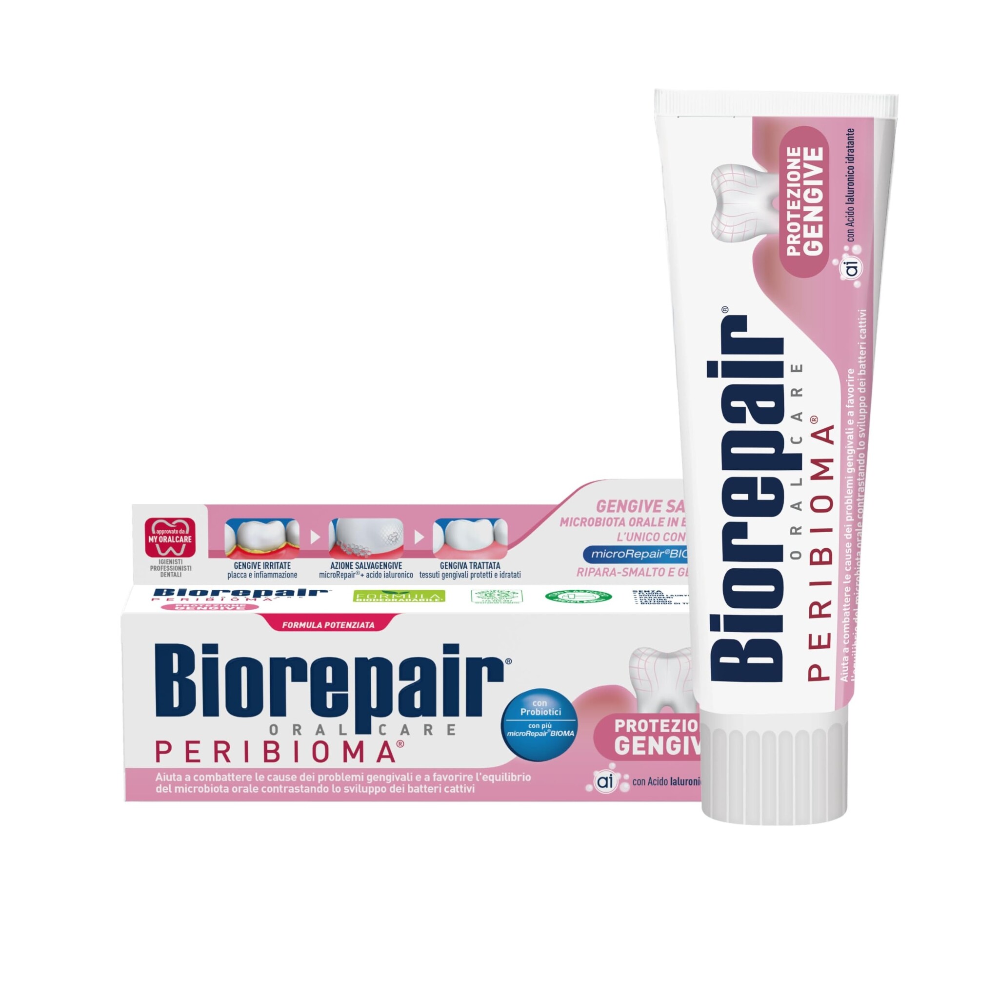Biorepair Peribioma Gum Protection Tandpasta | 75 ml | Tandvleesverzorging