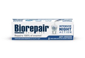 Biorepair Advanced Intensive Night Tandpasta | 75 ml | Bescherming tegen tanderosie