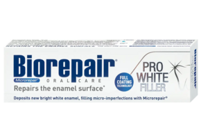 Biorepair Pro White Filler Tandpasta | 75 ml | Natuurlijk Wittere Tanden & Glazuurherstel