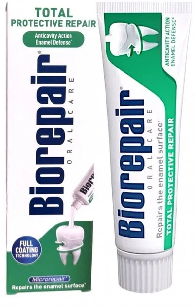 Biorepair Total Protective Repair Tandpasta | 75 ml | Complete Bescherming