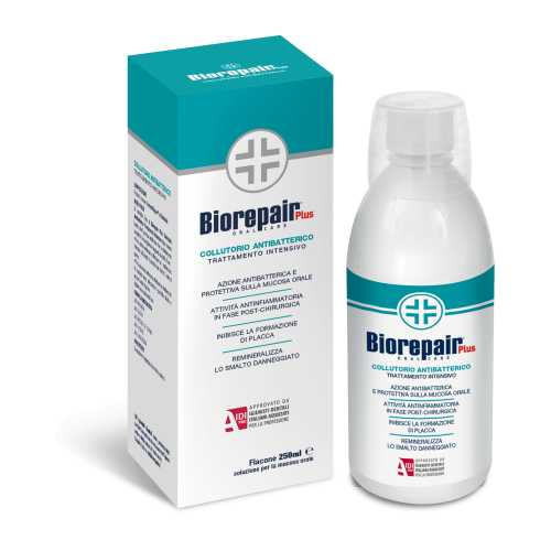 Biorepair Plus Mondwater | 250 ml | Tandvleesbescherming met Probiotica & Lactoferrine