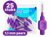 TePe Ragers Origineel 1,1 mm Lila  | 25 stuks