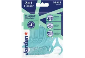 Jordan 3-in-1 Flosser 36 stuks