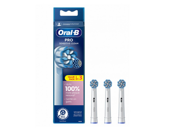 Oral B PRO Sensitive Clean Opzetborstels | 3 stuks (Tweedekans)