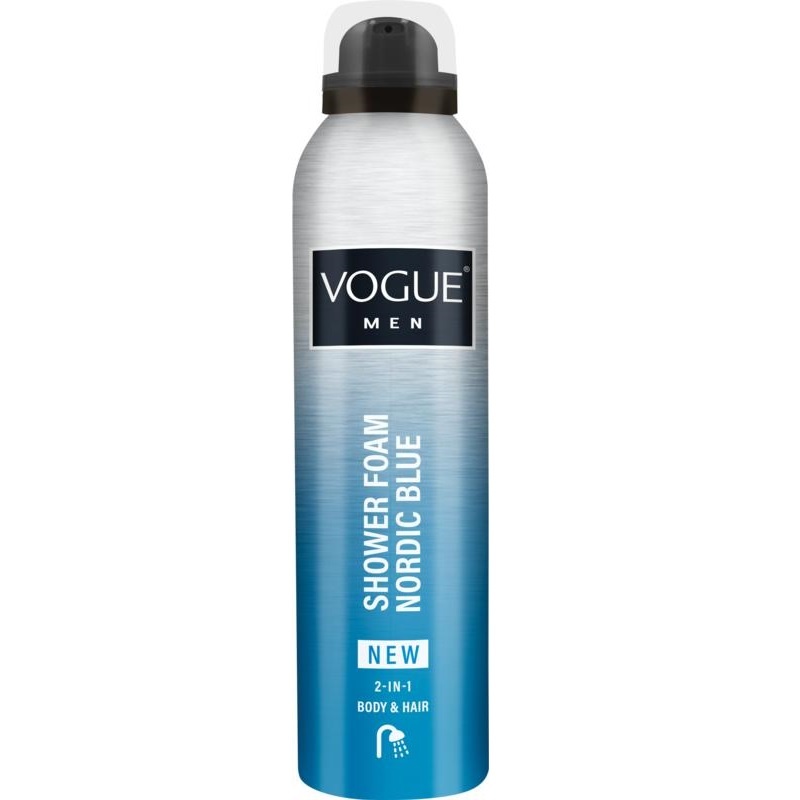 Vogue Men Nordic Blue Geschenkset | Toilettas + Deodorant 150 ml + Shower Foam 200 ml