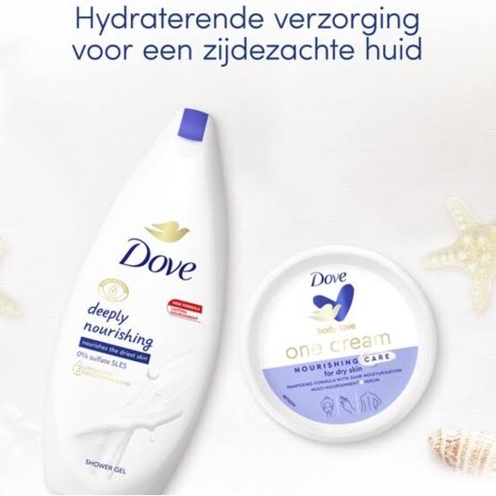 Dove Geschenkset | Return To Sender | Douchegel 250 ml + Crème 250 ml + 6 Dinerkaarsen
