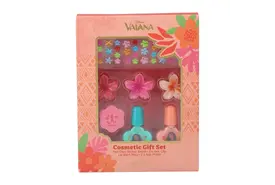 Sence Disney Vaiana Cosmetic Geschenkset | Nagellak + Lipbalm + Accessoires | 7-delig