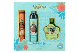 Sence Disney Vaiana Bath Geschenkset | Badzout + 2-in-1 Shampoo & Showergel + Body Wash