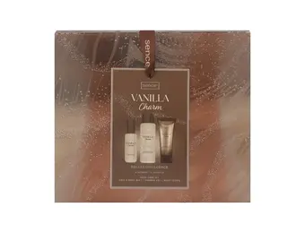 Sence Vanilla Charm Body Care Geschenkset | Hair & Body Mist + Shower Gel + Body Lotion | 3-delig