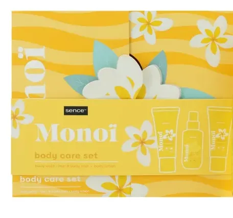 Sence The Good Recipe Monoi Geschenkset | Douchegel + Bodylotion + Body & Hair Mist | 3-delig