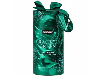 Sence Graceful Green Gezichtsmasker Kit | Crèmemasker 50 ml + Siliconen Applicator