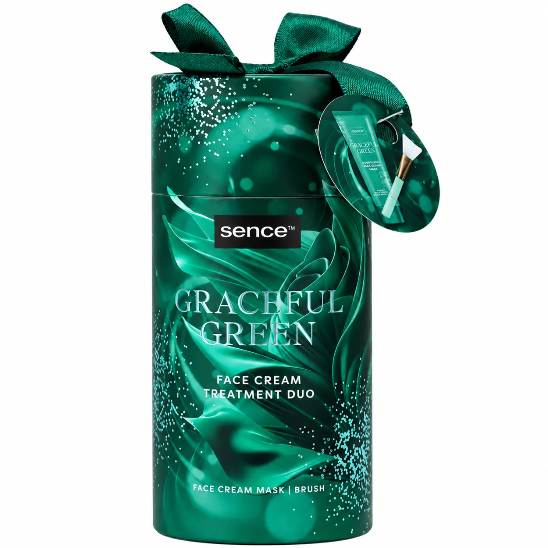 Sence Graceful Green Gezichtsmasker Kit | Crèmemasker 50 ml + Siliconen Applicator