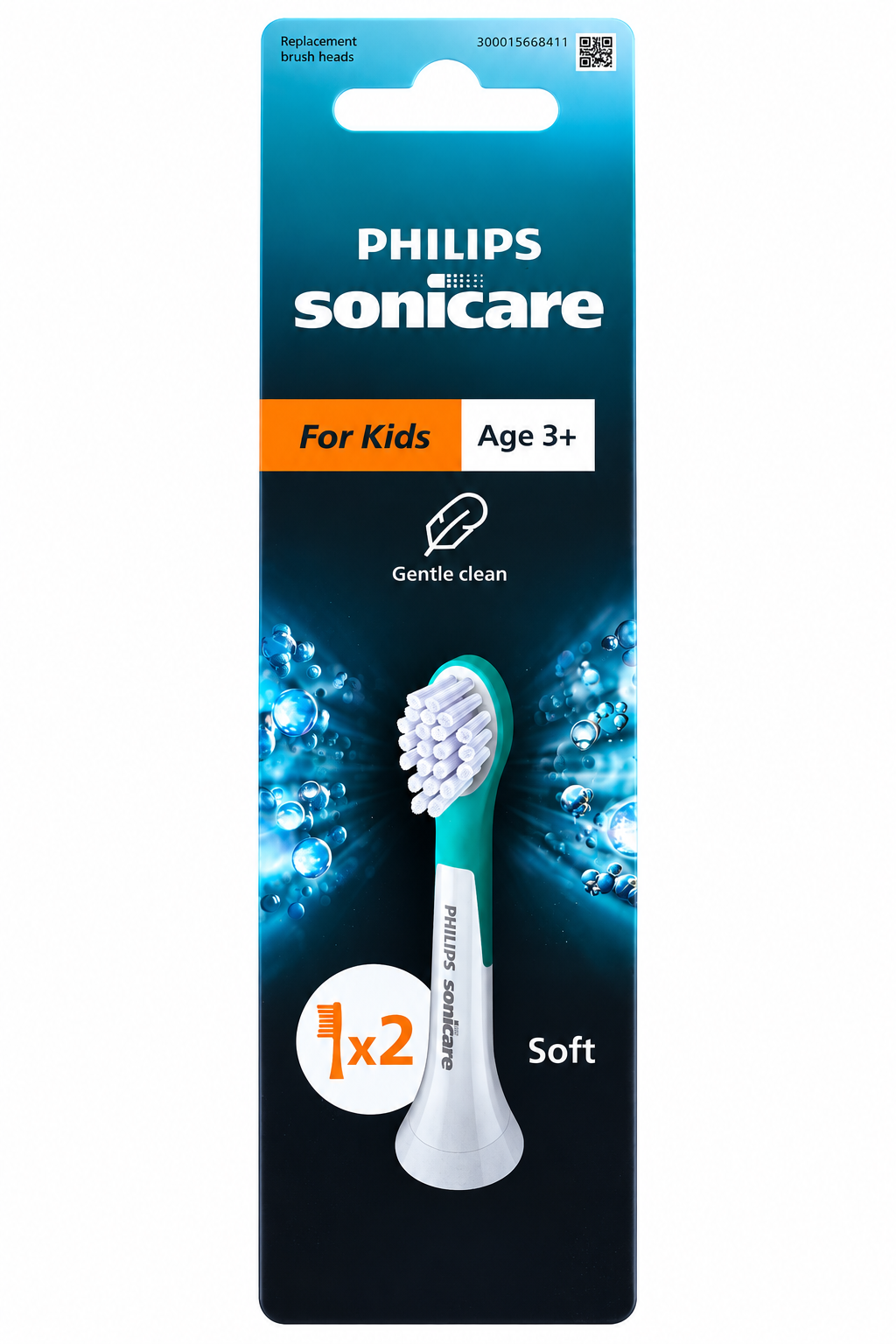 Philips Sonicare Opzetborstels For Kids 3+ HX6032/90 - 2 Stuks