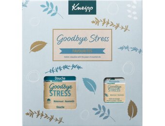 Kneipp Goodbye Stress Favourites Geschenkset | Douchegel 200 ml + Massageolie 20 ml