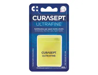 Curasept Floss Un-Waxed Ultra Thin | Ongewaxt Flossdraad | 50 m
