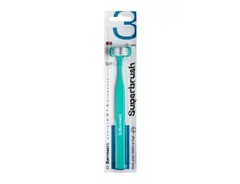 Dr. Barman’s Superbrush Soft | 3-zijdige Tandenborstel | 1 stuk
