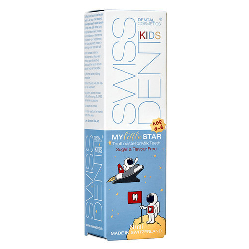 SWISSDENT Kids My Little Star Tandpasta | 0-6 jaar | 50 ml