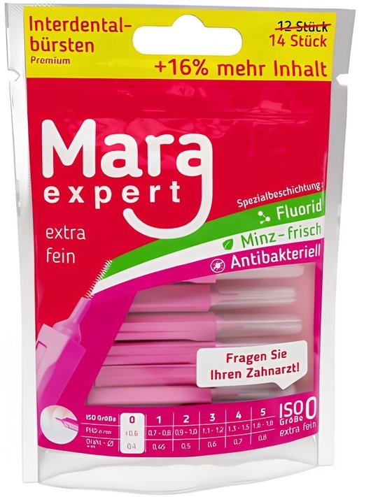 Mara Expert ID Brush Ragers | ISO 0 | Roze | 14 stuks