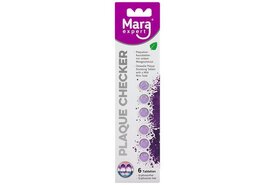 Mara Expert Plaque Checker Kauwtabletten | Plakverklikkers | 6 stuks