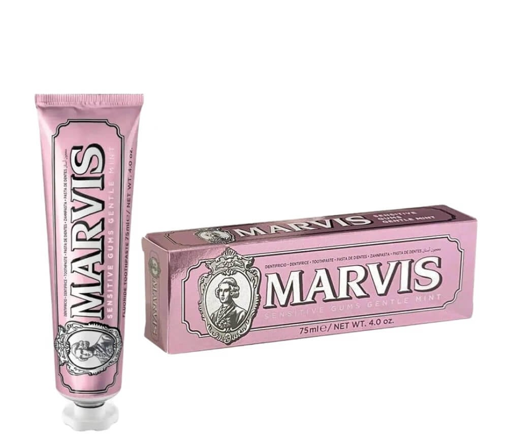 Marvis Tandpasta Sensitive Gums Gentle Mint | 6 x 75 ml