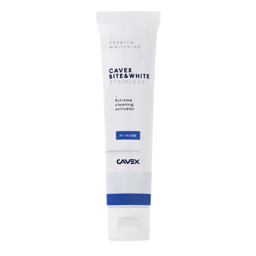 Cavex Bite & White StainLess Tandpasta | Intensieve Reiniging | 35 ml