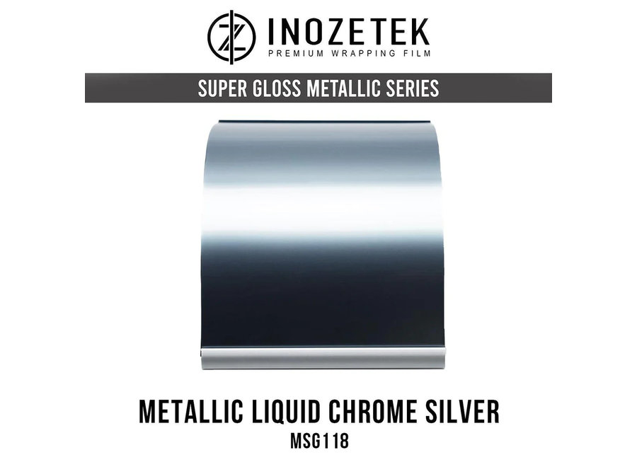 Inozetek Super Gloss Metallic Liquid Chrome Silver - MSG118