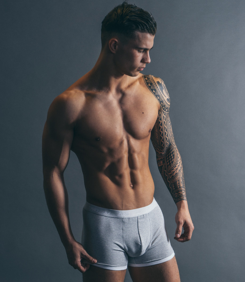 Zumo Slim Fit Underwear LEROYSTRIPE Grey ZUMO