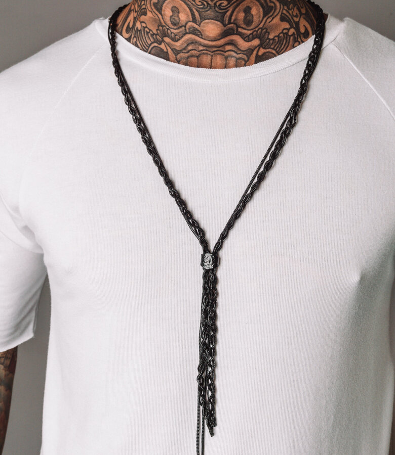 Zumo Necklaces SABURO-SN39995 MattBlack