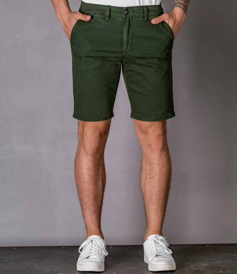 Zumo Slim Fit Shorts AMARILLO Army