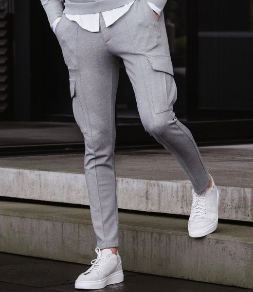 Stretchy slim fit soft pants voor heren - ZUMO