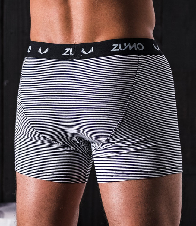 Zumo Slim Fit Underwear MERLIN-STRIPE BlackWhite - ZUMO