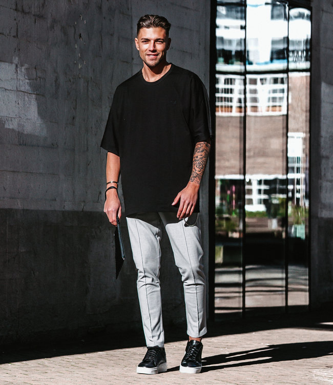 Zumo Oversized TShirts GENIUS Black - ZUMO